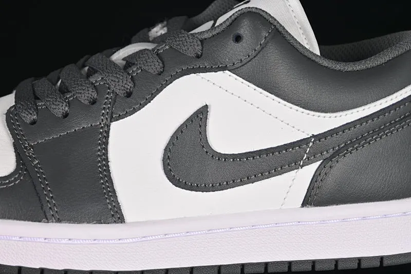 All categories Air Jordan Jordan series basketball shoes Air Jordan 1 Low G version pure original Air Jordan 1 Low AJ1 Joe 1 white and gray color low-top cultural casual sneakers 553558-044